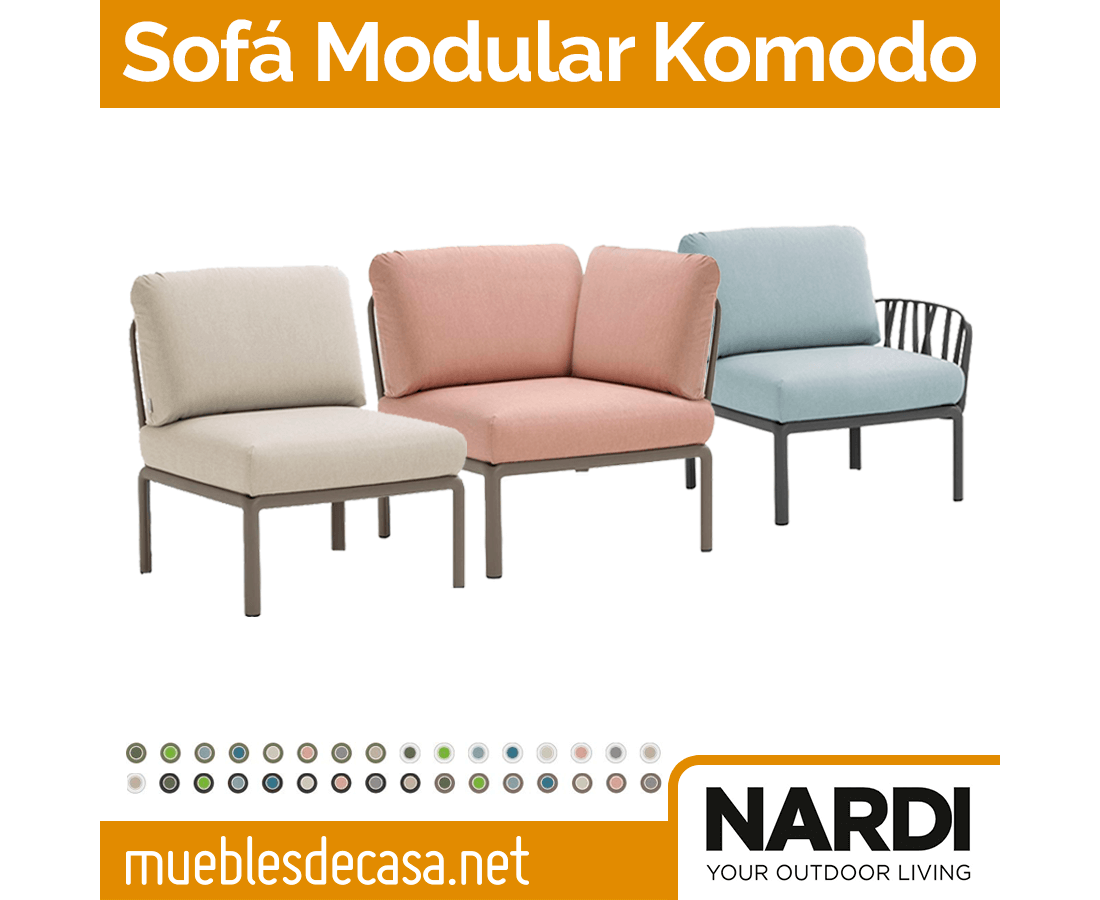 Sofá modular Komodo Nardi